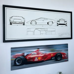 1972 Lamborghini Countach Blueprint